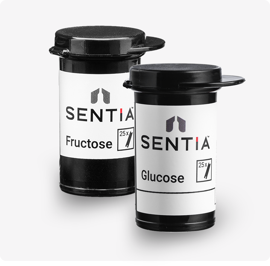 Bote con tiras de glucosa | AZ3 Oeno