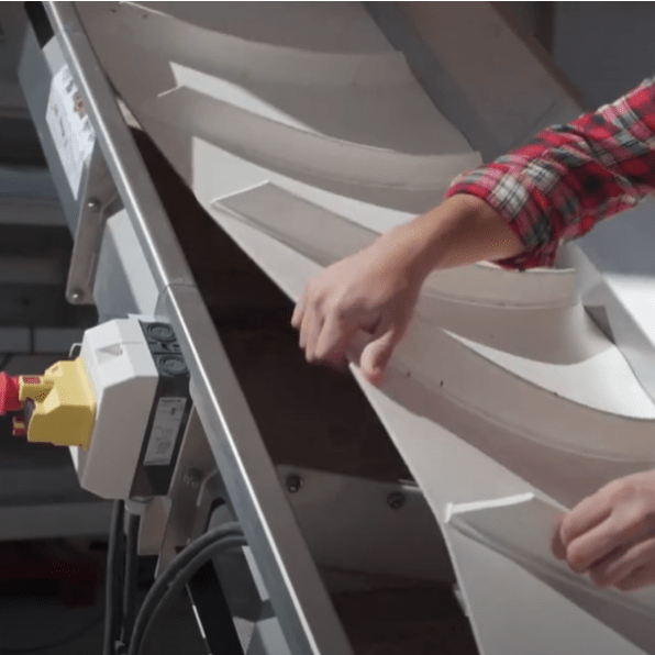 DESMONTAJE CINTA ELEVADORA